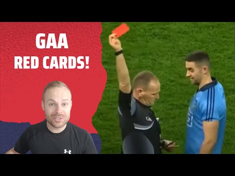 Football Referee Reacts to... GAA Red Cards!