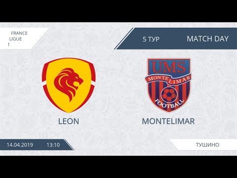 AFL19. France. Ligue 1. Day 5. Leon - Montelimar
