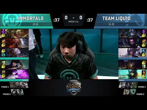 IMT vs TL Highlights Game 1 | NA LCS Summer 2017 W3D1 |  Immortals vs Team Liquid