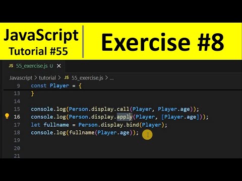 Javascript Tutorial 55 Apply Vs Call Vs Bind Methods In Javascript