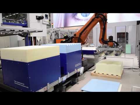 Automatisiertes Handlingsystem für die Matratzenindustrie