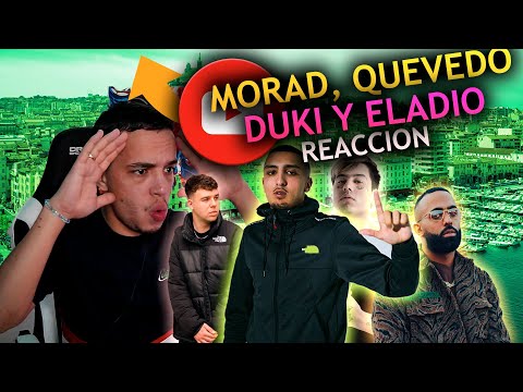 MORAD, QUEVEDO, DUKI Y ELADIO CARRION 🤯 (DECIAN) - REACCION WAW🤩