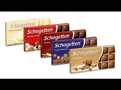 Fast Forward:Schogetten Chocolate Unboxing