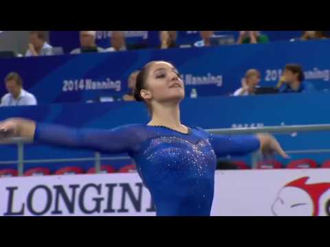 Aliya Mustafina - World Championships 2014 FX EF