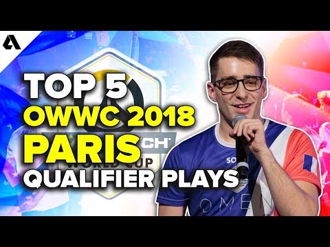 Top 5 Overwatch World Cup Paris Qualifier Plays | OWWC 2018