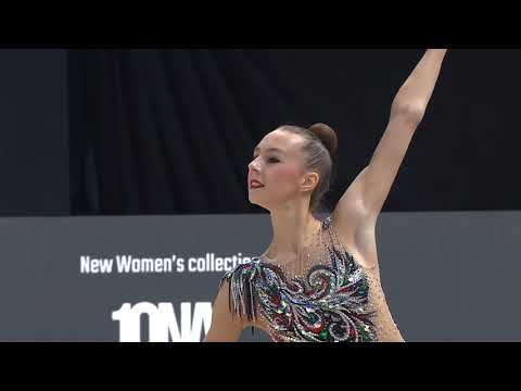 Elena Smirnova - Hoop AA - 2020 European Championships Kyiv