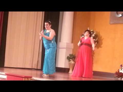 Conchi Tirado en el teatro CAJASOL