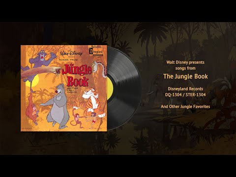Walt Disney's The Jungle Book and other Jungle Favorites (DQ-1304) | Vintage Disney Vinyl Restored