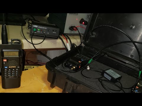 I turned my Baofeng repeater into a 40w powerhouse with BTECH AMP-25! #hamradio #baofeng #repeaters