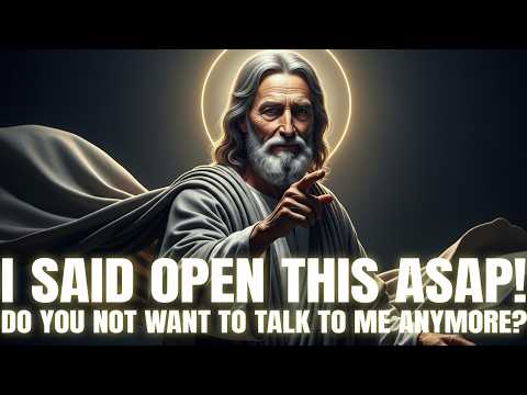God Says:"YOU ARE THE ONE I CHOSE — OPEN NOW"/God Message Now/God Message