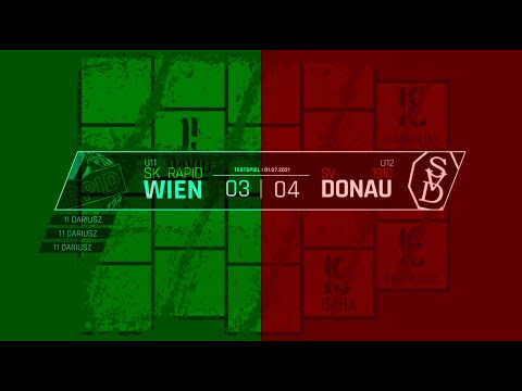 SK Rapid Wien U11 - SV Donau U12 / 01.07.2021 / 3-4