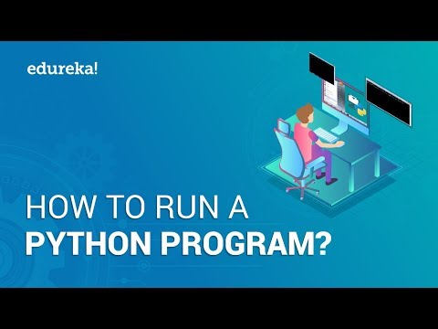 How To Run A Python Program Running Python Programs On Ides Edureka
