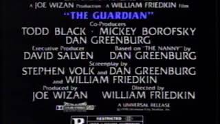 The Guardian Movie Trailer 1990 - TV Spot