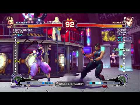 Ayjays Back Garden SSF4 Online Tournament FoamMushroom Ibuki vs Araforn Chun Li pt 8.mp4