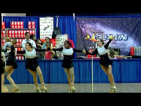 2015 US Roller Nationals - Jr Precision Team Final -  Quad Squad