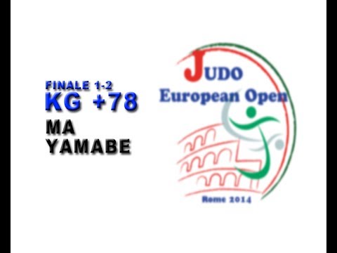 Finale 1-2 +78KG Ma (CHN) - Yamabe (JPN)