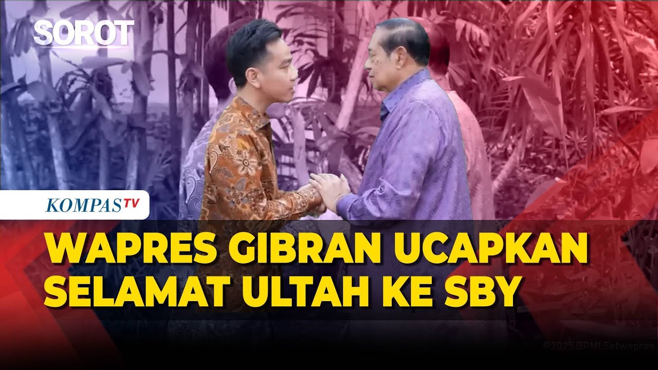 Wapres Gibran Datangi Rumah SBY di Cikeas, Ucapkan Selamat Ultah