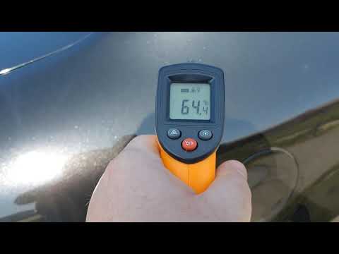 Don't wash cars in direct sunlight. This is why.