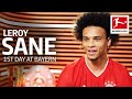 Leroy Sane's First Day at FC Bayern München