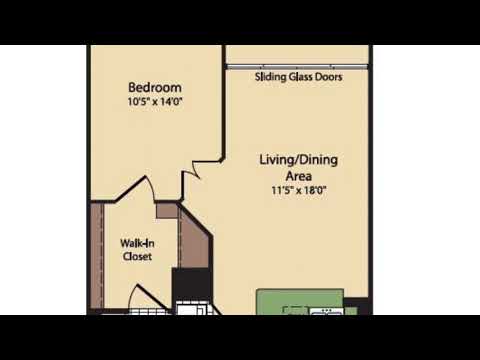 Take a Tour of Our Gunston (1B) Floor Plan