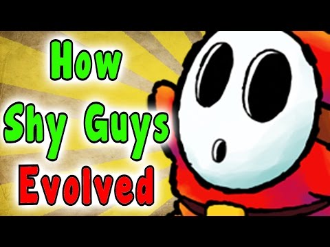Evolution Of The Shy Guy (1988 - 2017)