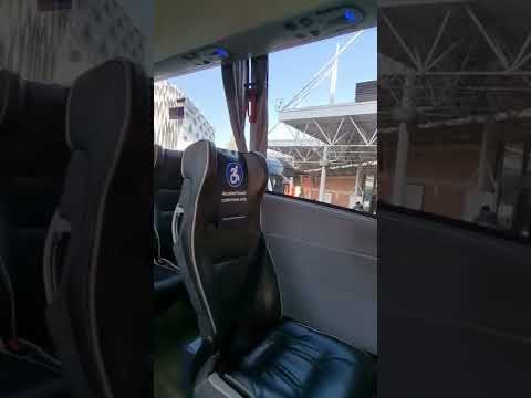 ÔNIBUS EXPRESS NACIONAL DENTRO DO TOUR #nationalexpress #trending #bustour