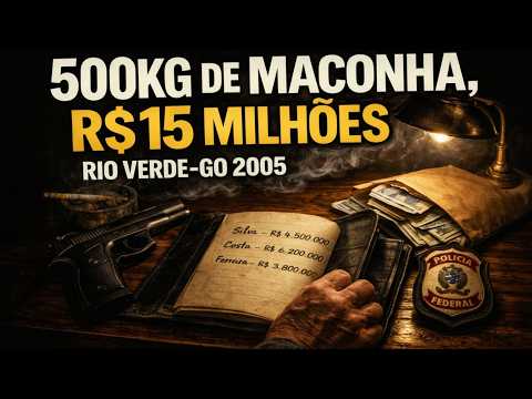 RIO VERDE - GO: Delegado Federal "acaba" com produção de maconha de R$ 15 milhões em 2005