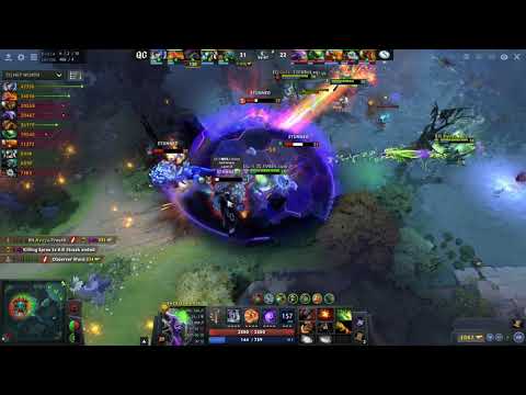 EG Arteezy [VOID] 4 Man Chrono EG vs QC