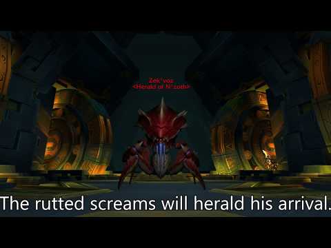 Uldir, Halls of Control - Zek'voz Audio