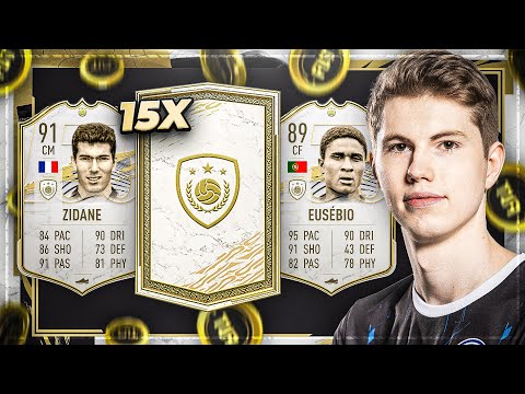 15x GARANTIERTE BASE ICON PACKS! 4.500.000 COINS ICON GEGÖNNT! 🔥