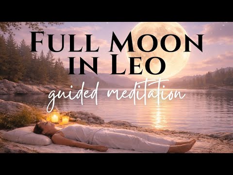 Full Moon in Leo Meditation | Lunar Medicine for Heart Healing