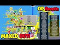 He MAXED Out The Sticker Stacker And Got These CRAZY Buffs... (Bee Swarm Simulator)