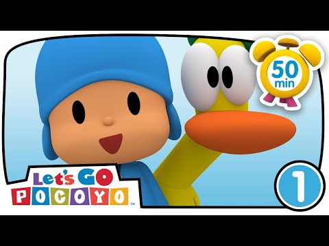 🚿 Let's Go Pocoyo! - O banho do Pocoyo [ 50 MINUTOS Ep 01 ] | DESENHOS ANIMADOS para crianças HD