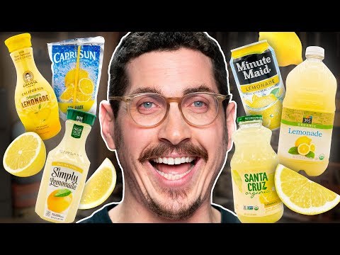 Grocery Lemonade Taste Test Video