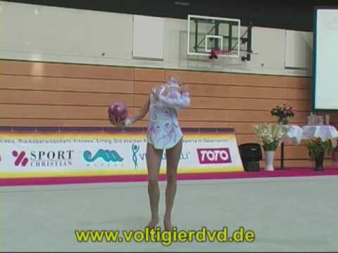 Staatsmeisterschaft Innsbruck 2009 - Finals Ball 02 - Natascha WEGSCHEIDER