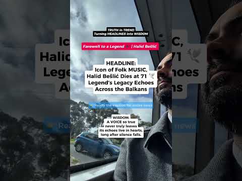 Farewell to a Legend 🎶 | Halid Bešlić Remembered