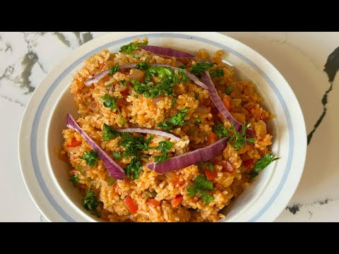 Jollof Rice - West African Jollof Rice Recipe - Perfect For Kwanzaa - Ellen’s ChristKwan Series 🍚🍅