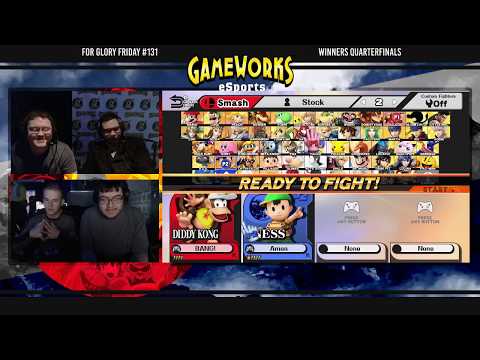 For Glory Friday #131 - AcaRa|BANG! (Diddy Kong) - NS|Miiself (Ness) - Winners Quarterfinals