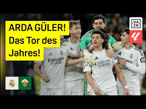 Völlig verrückter Treffer von Arda: Real Madrid - Elche | 28. Spieltag | LaLiga | DAZN Highlights
