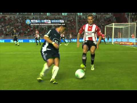 Caño de Pisano. Independiente - Instituto. Fecha 20. Torneo Primera B Nacional. F{utbol Para Todos.