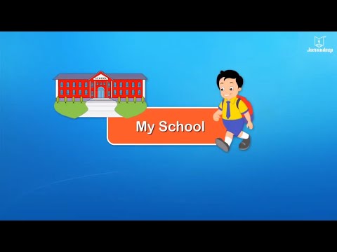 My School | Educational Video For Kids | Periwinkle