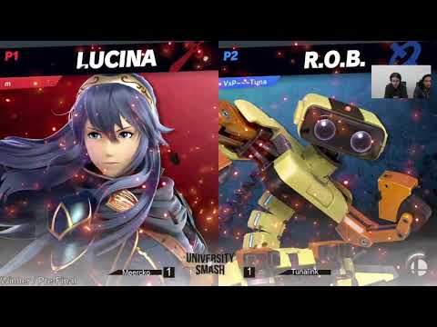 UoS4 SSBU Winner Semifinals - Meercko (Lucina) vs. Tunalink (R.O.B.)