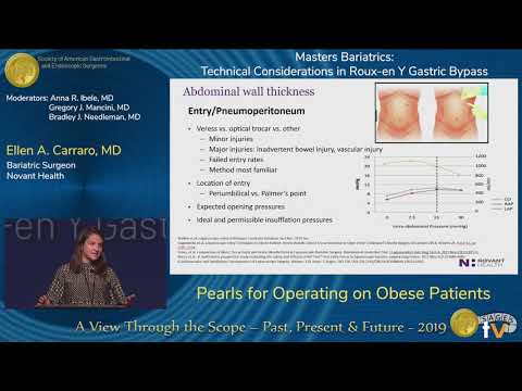 Pearls for Operating on Obese Patients