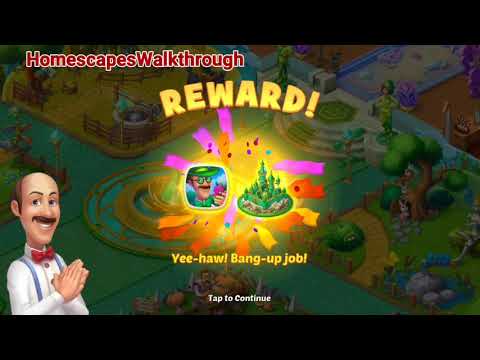 Homescapes Fairy Tale Wizard of Oz Event Complete Gameplay