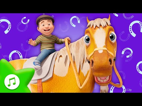 Giddy up Draft Horse and More Kids Songs 👨🏻‍🌾 ZENON'S FARM MIX 🌈  PREMIERE 🎵 NURSERY RHYMES FOR KIDS