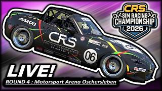 🔴 LIVE: CRS Round 4 at Motorsport Arena Oschersleben | CRS Sim Racing Championship 2026