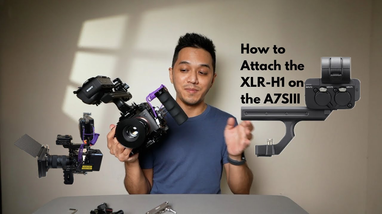 How to use the Sony FX3/FX30 XLR-H1 Top Handle on the Sony A7IV or A7SIII with SmallRig