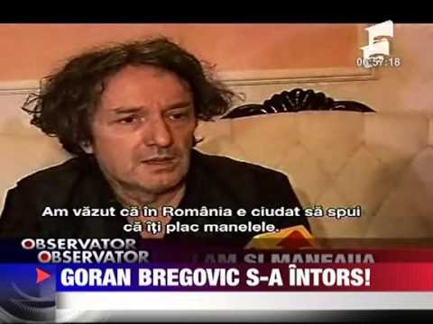 Goran Bregovic s-a intors la Florin Salam 1 APRILIE 2011