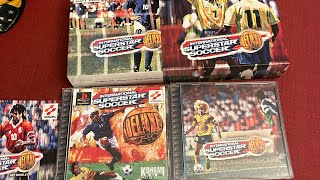 International SuperStar Soccer PS1 gameplay. 