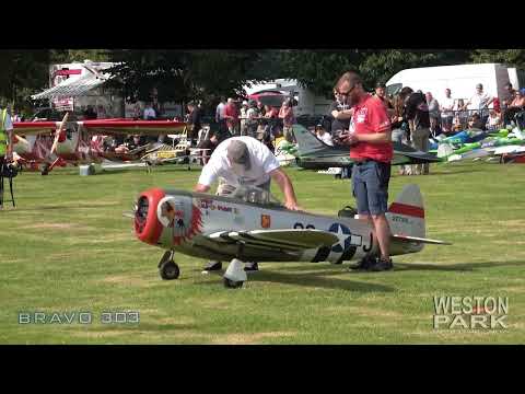 TJD Warbirds Giant P-47 Thunderbolt DLE 170cc - Weston Park model air show 2021